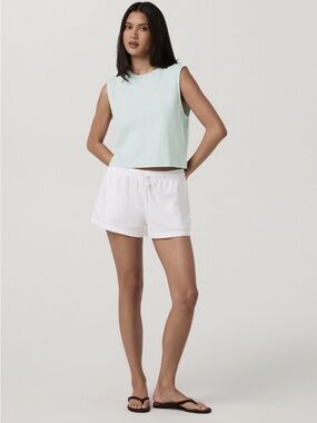 Vuori Heavyweight Cotton Easy Tank Seaside Medium
